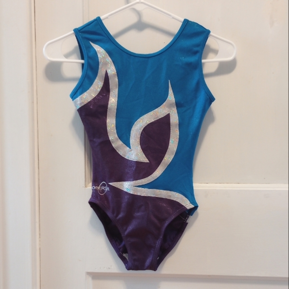 Obersee Purple and Blue Leotard